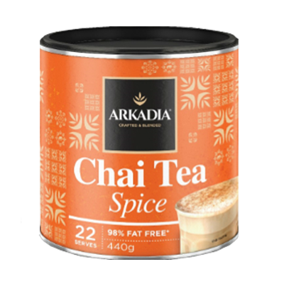 Arkadia Chai Tea Spice 440g Tin