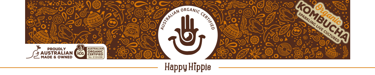 Happy Hippie Organic Kombucha