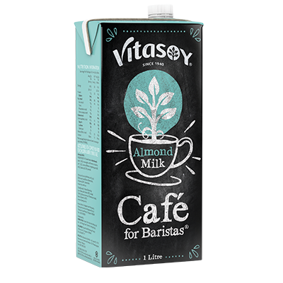 Vitasoy Cafe for baristas Almond Milk
